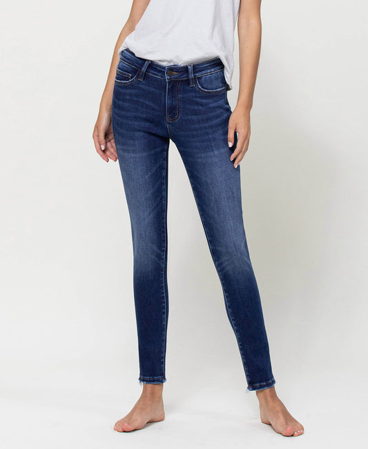 Front product images of Ordinary People - Mid Rise Ankle Skinny Jeans
