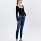 Right 45 degrees product image of Ordinary People - Mid Rise Ankle Skinny Jeans