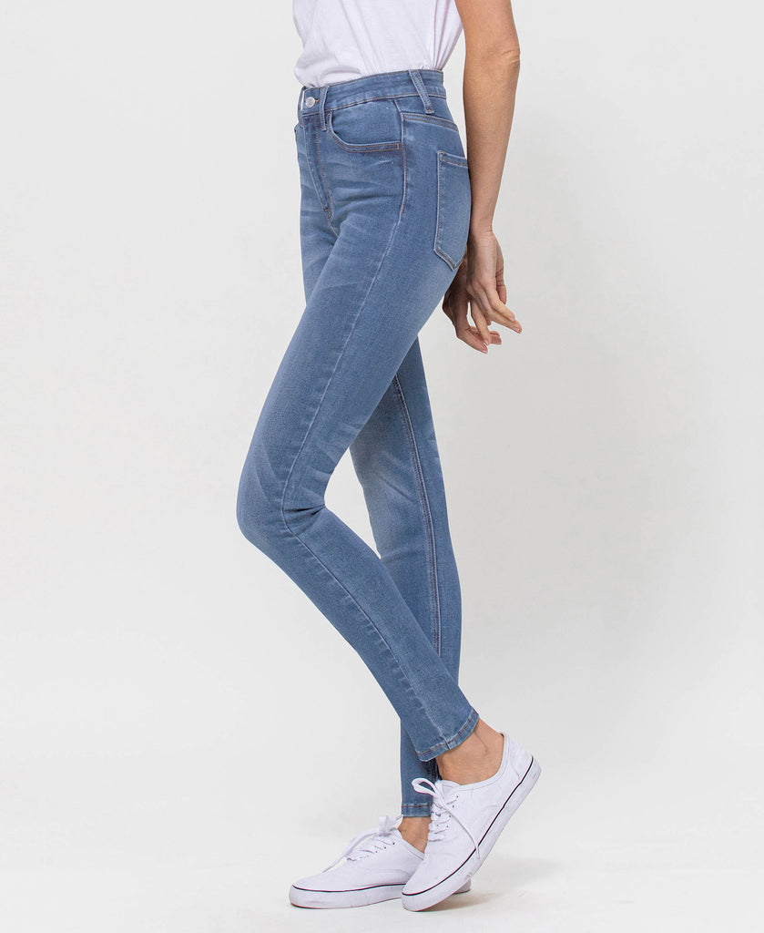 Left side product images of Robbers - Super Soft High Rise Skinny Jeans