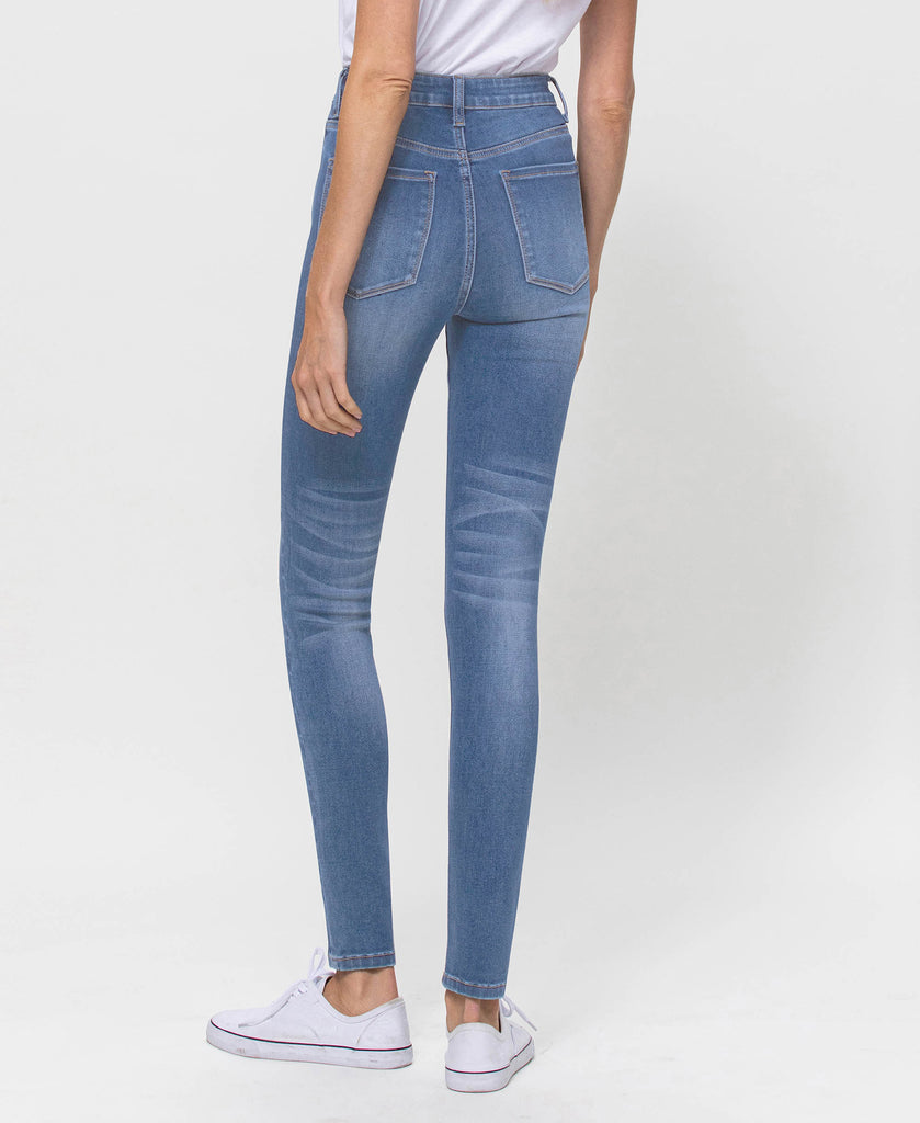 Back product images of Robbers - Super Soft High Rise Skinny Jeans