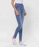 Right 45 degrees product image of Robbers - Super Soft High Rise Skinny Jeans