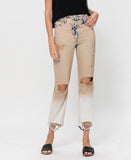 Right 45 degrees product image of Desert Hills - Rigid Boyfriend Jeans