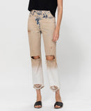 Left 45 degrees product image of Desert Hills - Rigid Boyfriend Jeans