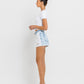 Left side product images of Married An Angel - High Rise Color Block Shorts