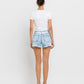 Back product images of Married An Angel - High Rise Color Block Shorts