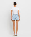 Back product images of Married An Angel - High Rise Color Block Shorts