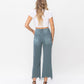 Back product images of Mallard Green - Super High Rise 90s Vintage Crop Flare Jeans
