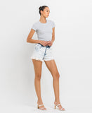 Right 45 degrees product image of Nourishment - Super High Rise Mom Shorts