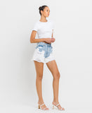 Right 45 degrees product image of Tranquil - Super High Rise Mom Shorts