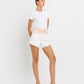 Right 45 degrees product image of Excitement - Super High Rise Paper Bag Shorts