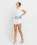 Left 45 degrees product image of Ashfall - Super High Rise Paper Bag Shorts