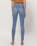 Back product images of Being At Home - High Rise Ankle Skinny Denim Jeans