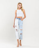 Front product images of Laughter - Super High Rise Mom Jeans W Contrast Blocking Details
