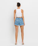 Back product images of Acclaimed - Super High Rise Color Block Shorts
