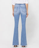 Back product images of Just Fine - High Rise Long Flare Jeans