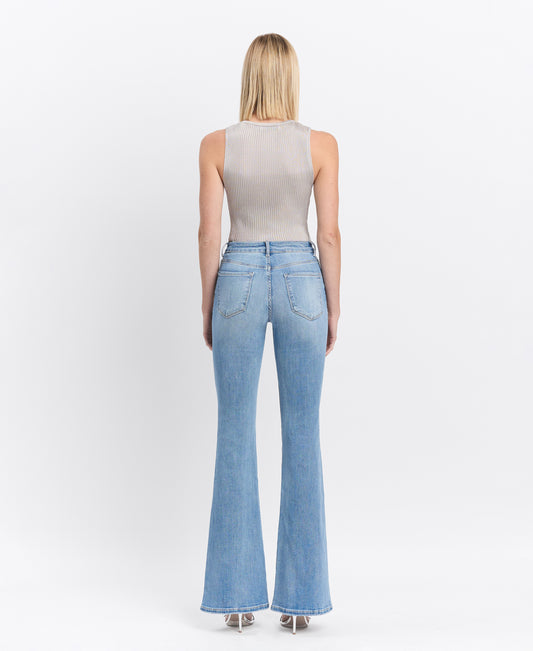 Just Fine - High Rise Flare Jeans