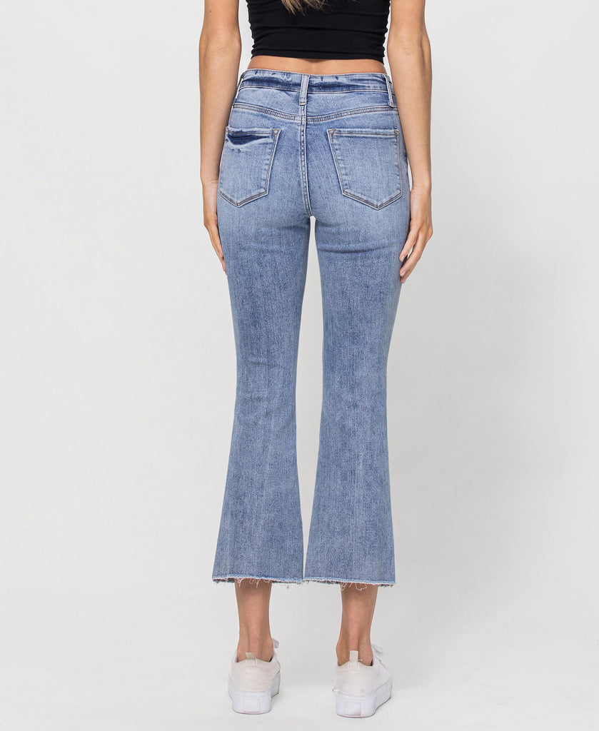 Back product images of More Likely - High Rise Ankle Flare Jeans