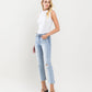 Left 45 degrees product image of Swing Jazz - Mid Rise Slim Straight Jeans