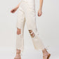 Left 45 degrees product image of Blushing - Super High Rise 90's Vintage Crop Straight Jeans