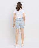 Back product images of  Upstanding - High Rise Crossover Boyfriend Shorts