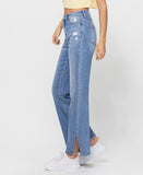 Left side product images of Centered - 90's Vintage Flare Jeans