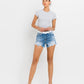 Front product images of Assured - High Rise Color Block Shorts