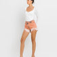 Left 45 degrees product image of Pale Banana - Super High Rise Crossover Vintage Shorts