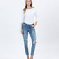 Front product images of Clear Headed - Mid Rise Skinny Jeans