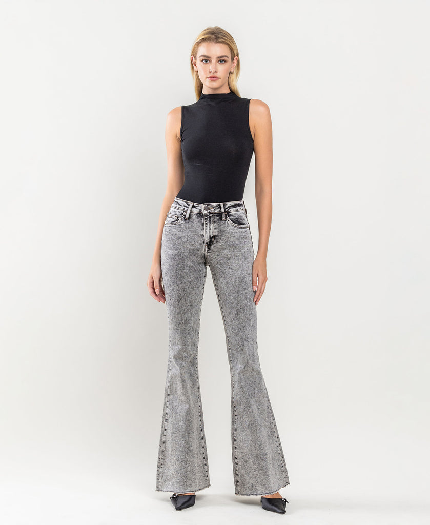Front product images of Lady Sleeps - High Rise Flare Jeans