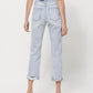 Back product images of Minor Mishap - Super High Rise Relaxed Cuffed Straight Jeans