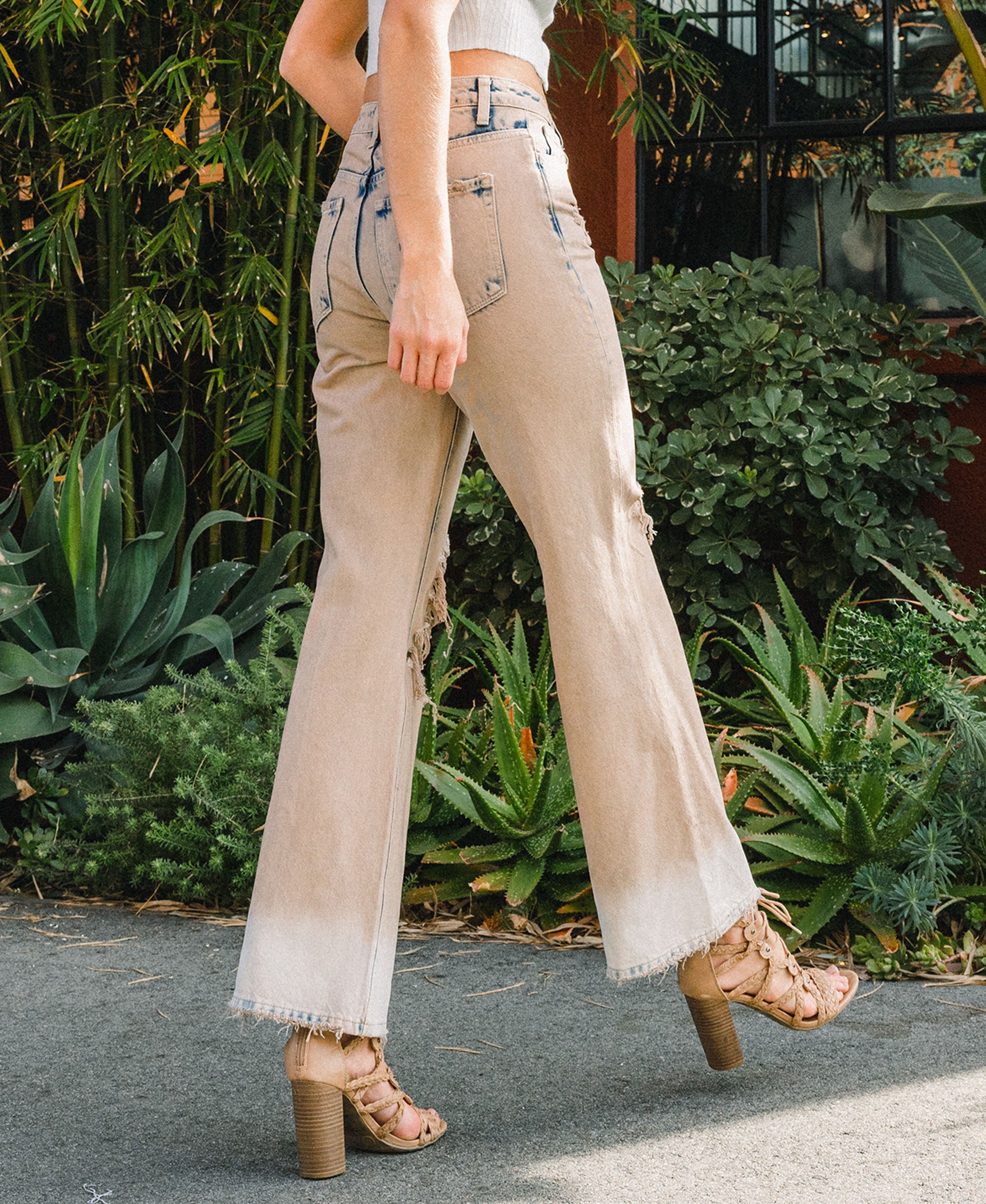 High rise shops flare pants