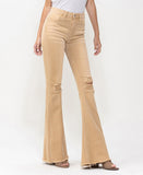 Right 45 degrees product image of Dew Drop - High Rise Flare Jeans