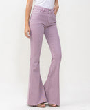 Right 45 degrees product image of Sea Fog - High Rise Super Flare Jeans