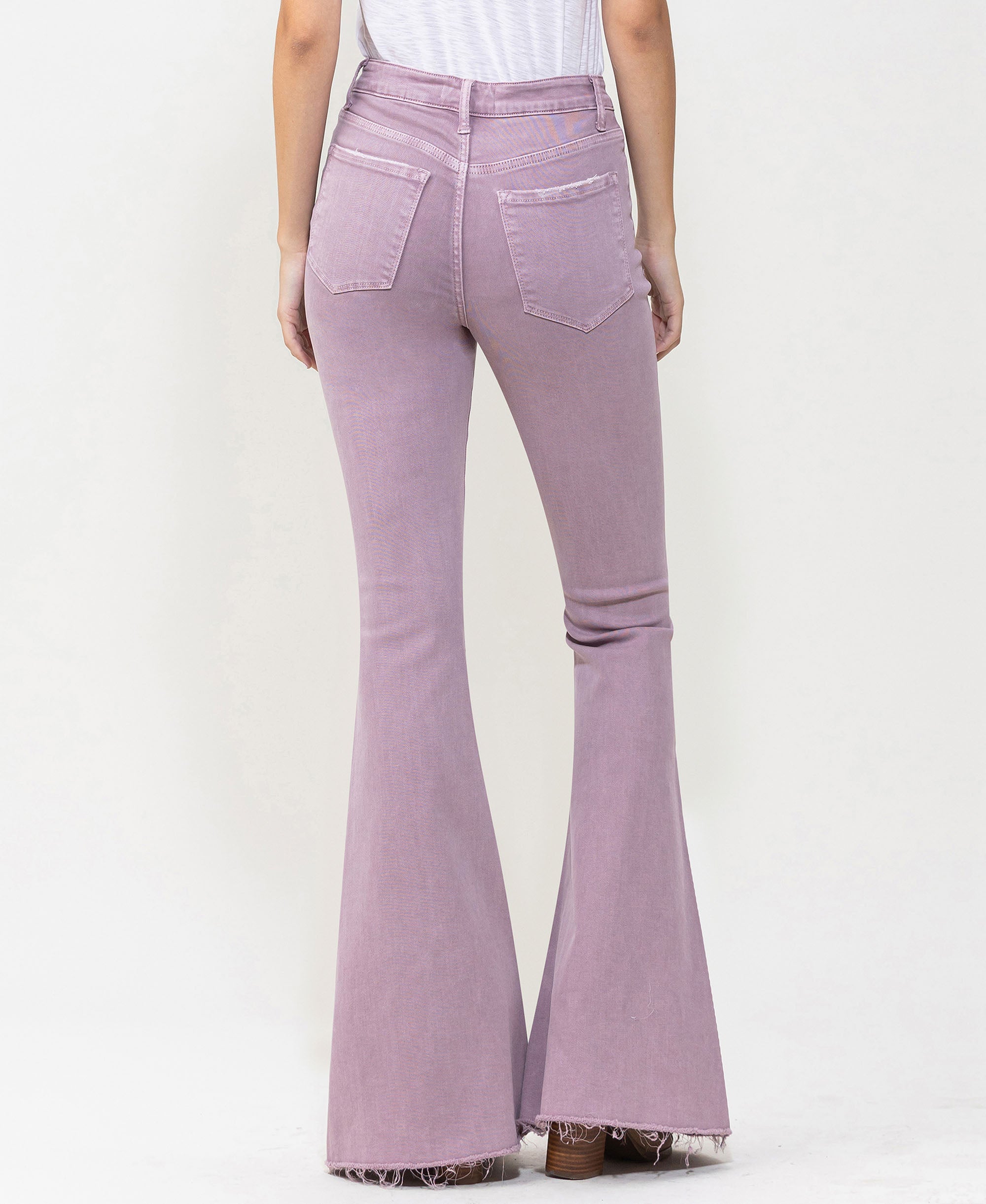 Purple newest Free People Super Flare Jeans