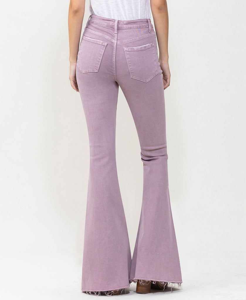 Back product images of Sea Fog - High Rise Super Flare Jeans