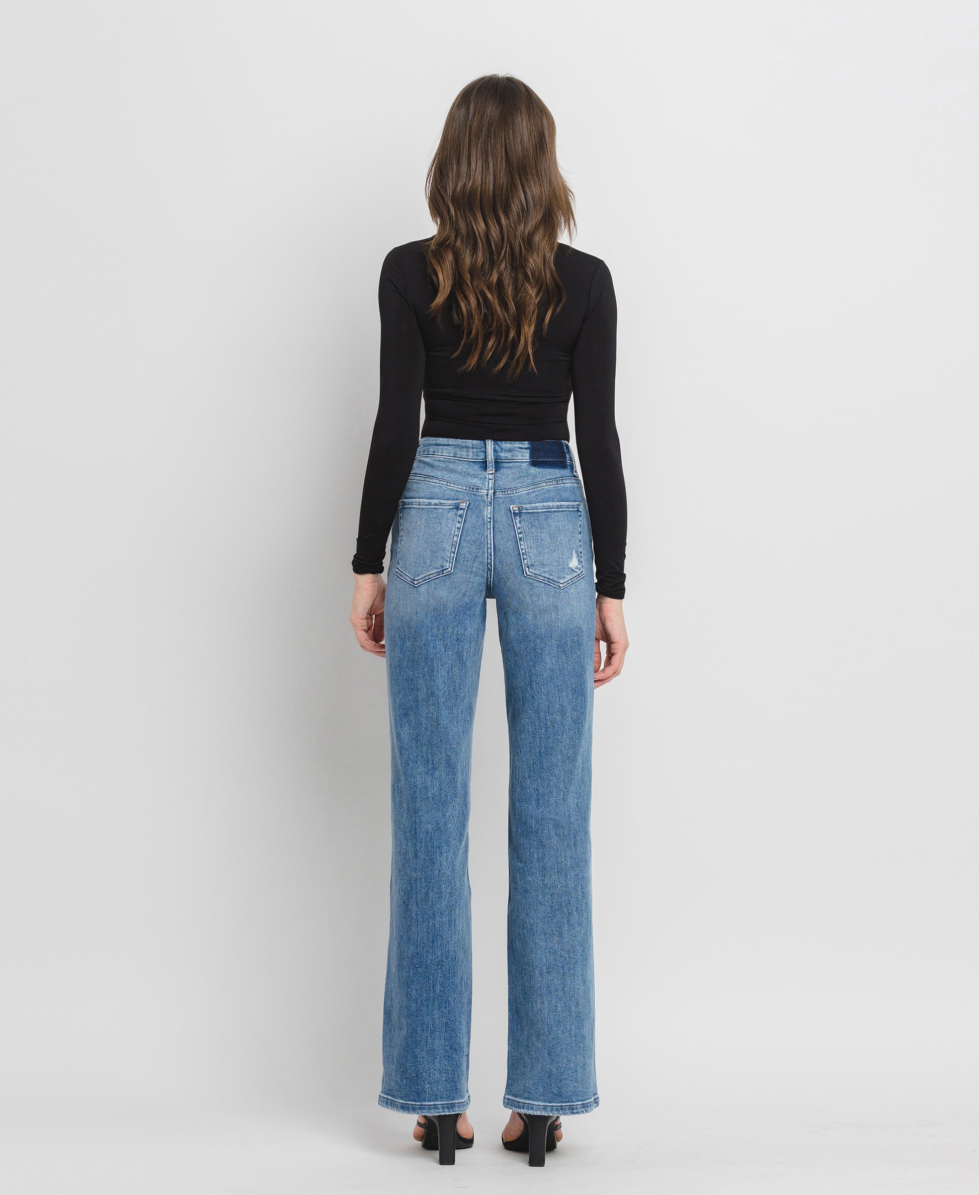 Back product images of Crush - Super High Rise 90's Vintage Flare Jeans