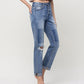 Right side product images of Commander - Rolled Up Crop Boyfriend Jeans