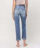 Back product images of Commander - Rolled Up Crop Boyfriend Jeans