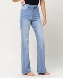 Left 45 degrees product image of Greene - Super High Rise 90's Vintage Flare Jeans