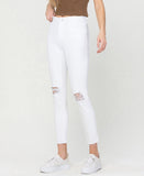 Left 45 degrees product image of Thrilled - High Rise Crop Skinny Jeans