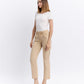 Left 45 degrees product image of Instructive - High Rise Relaxed Straight Cargo Jeans