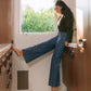 EDITORIAL IMAGE OF Phenomenal - High Rise Wide Leg Jeans
