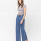 Left 45 degrees product image of Phenomenal - High Rise Wide Leg Jeans