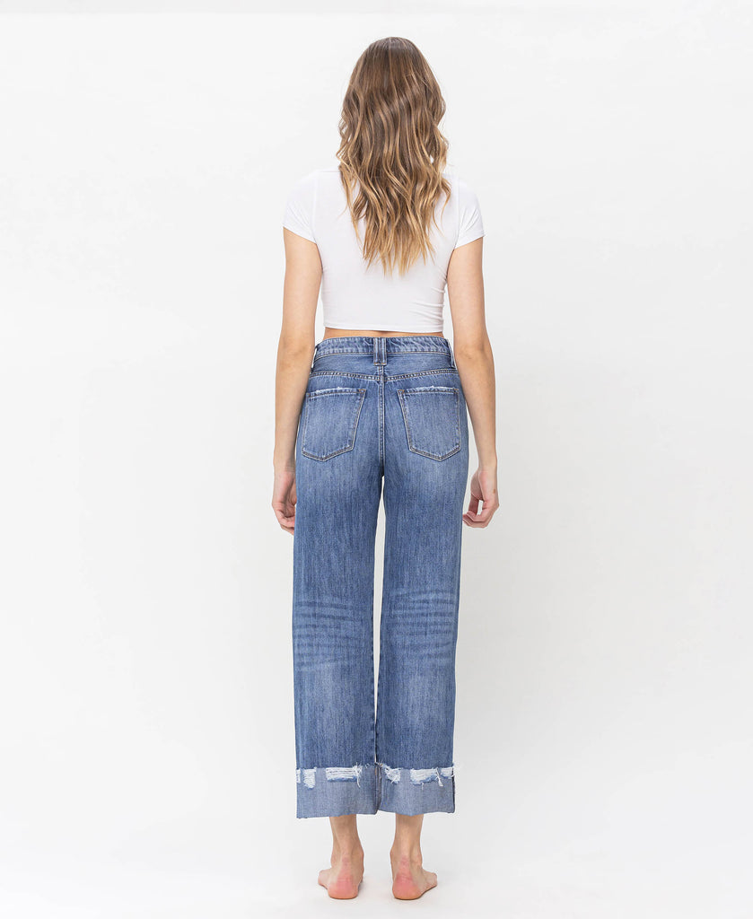 Back product images of Endorsement - High Rise Rigid Dad Jeans