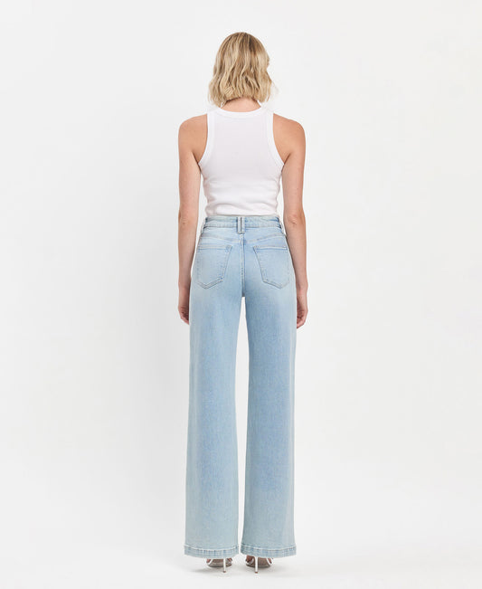 Back product images of Optimistic - High Rise Full Length Wide Leg Jeans