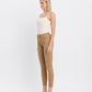Left 45 degrees product image of Tannin - High Rise Cropped Skinny Jeans