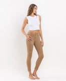 Right 45 degrees product image of Tannin - High Rise Cropped Skinny Jeans