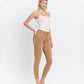 Right 45 degrees product image of Tannin - High Rise Cropped Skinny Jeans