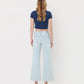 Back product images of Advantages - High Rise Wide Leg Jeans