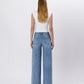 Back product images of Enthuse - High Rise Seam Detail Palazzo Jeans